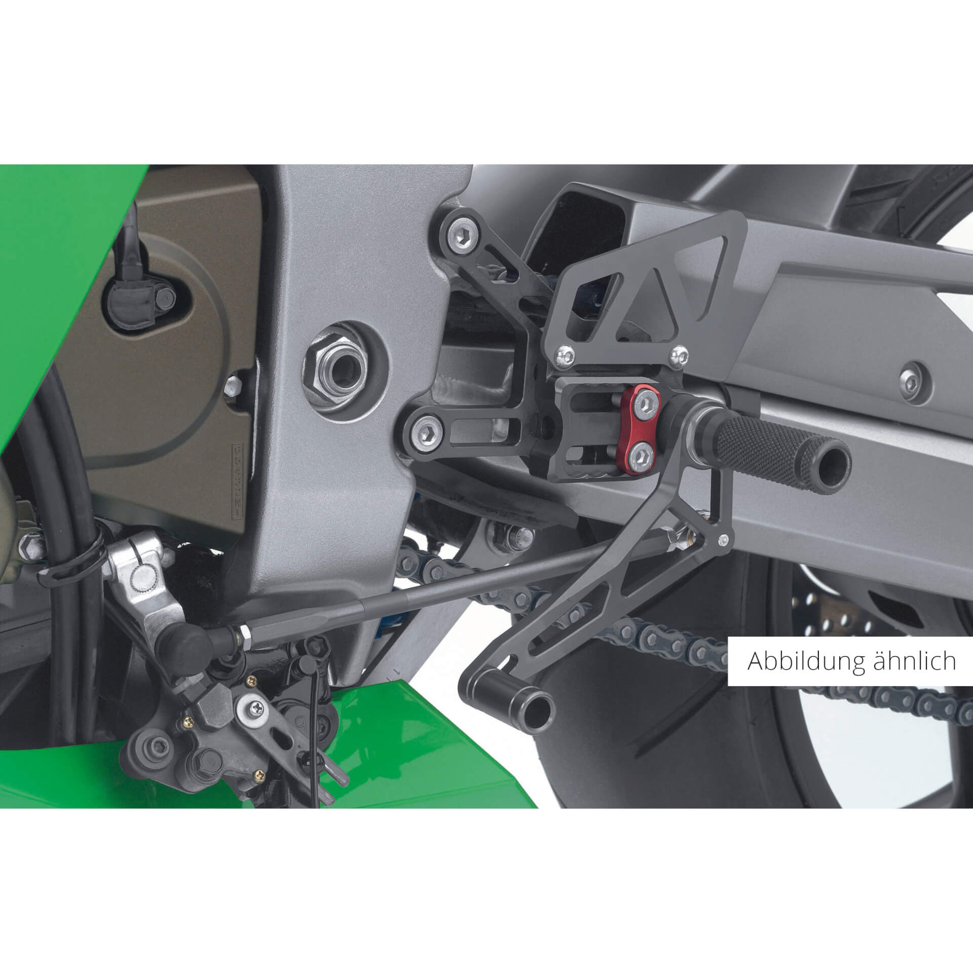 LSL Ersatzteil 2-Slide Fußrastenanlage 118K084, ZX-6 R 98-02 / ZX-9 R 98- Comutarea paginii Figura 1