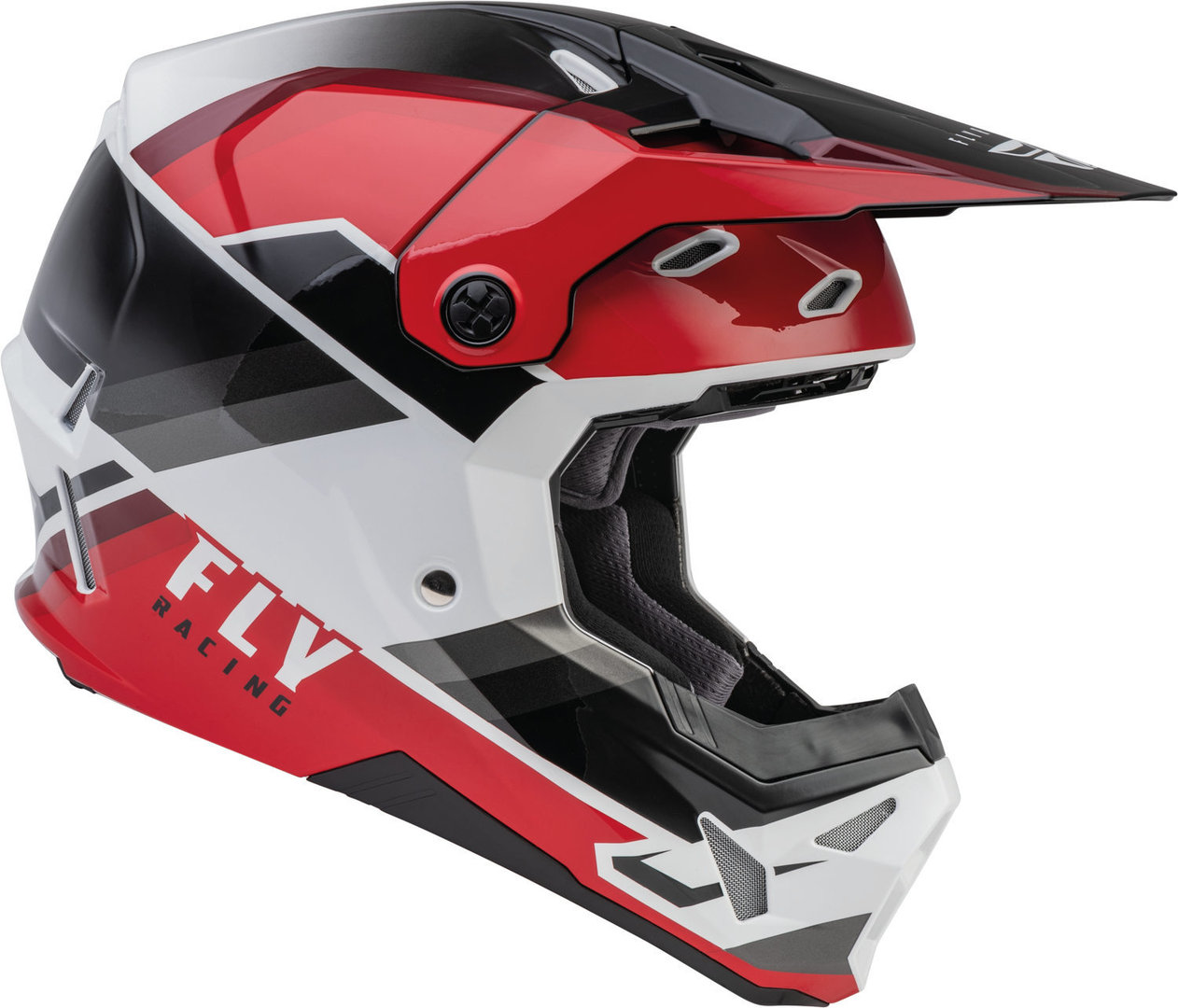 FLY Racing Formula CP Rush Casco Motocross nero/rosso/bianco S (55/56) Figura 2
