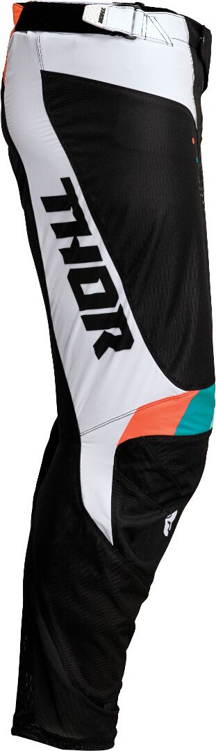 Thor Pulse React Motocross Bukser hvit/svart 32 Figur 3