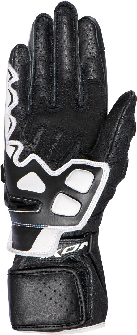Ixon GP5 Air Mănuși pentru motociclete pentru doamne alb/negru M Figura 2