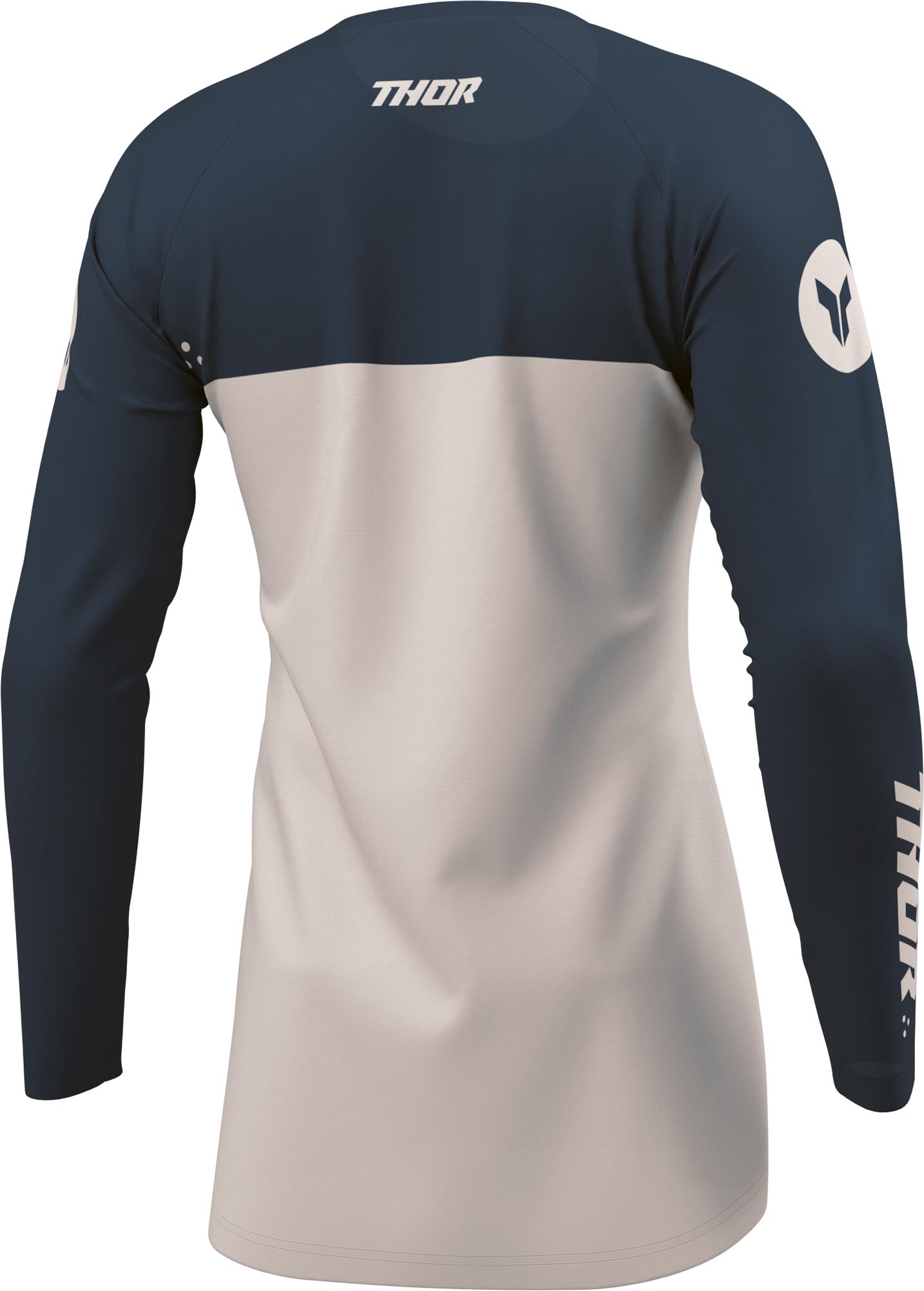 Thor Ridemode Menace Maglia motocross da donna Bianco S Figura 4
