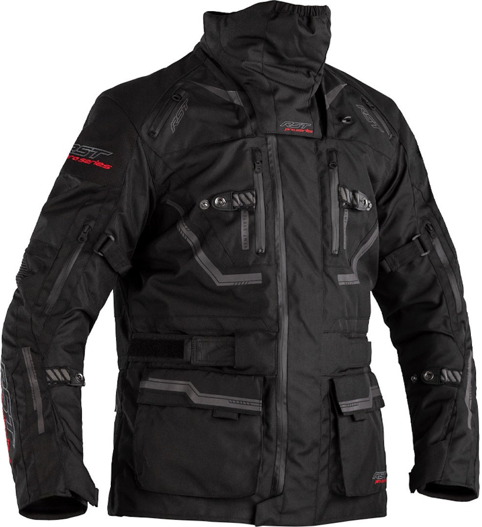 RST Pro Series Paragon 6 Airbag Motorcycle Textile Jacket black 4XL Figure 1