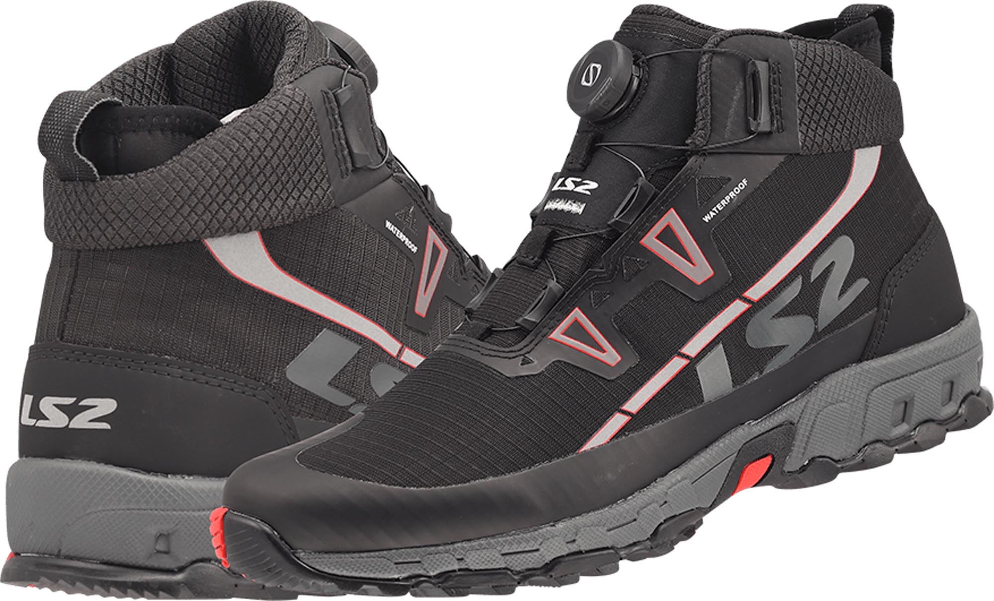 LS2 Trekker Chaussures de moto imperméables noir 39 Figure 2