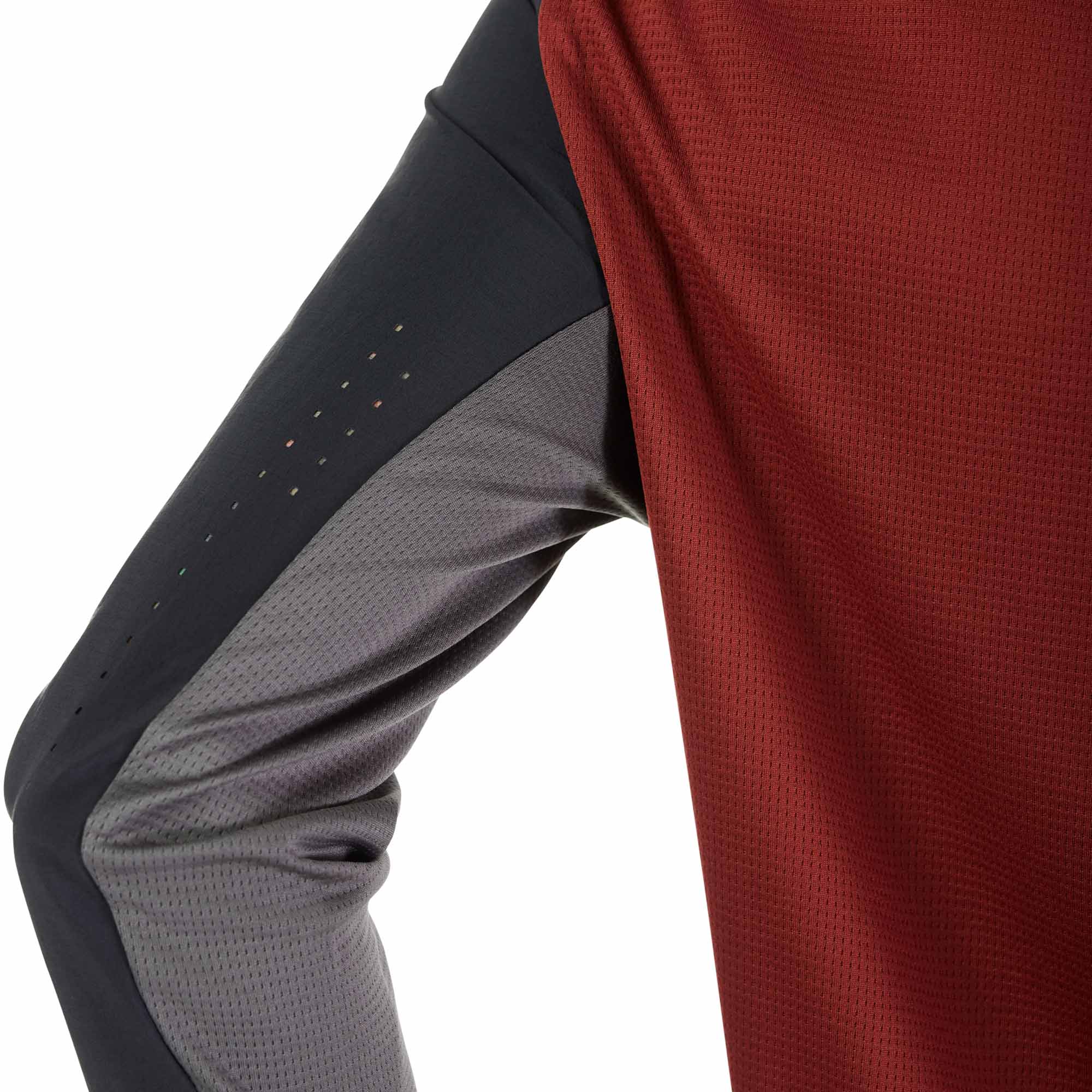 FOX Defend LS Bicycle Jersey dark red S Figure 7