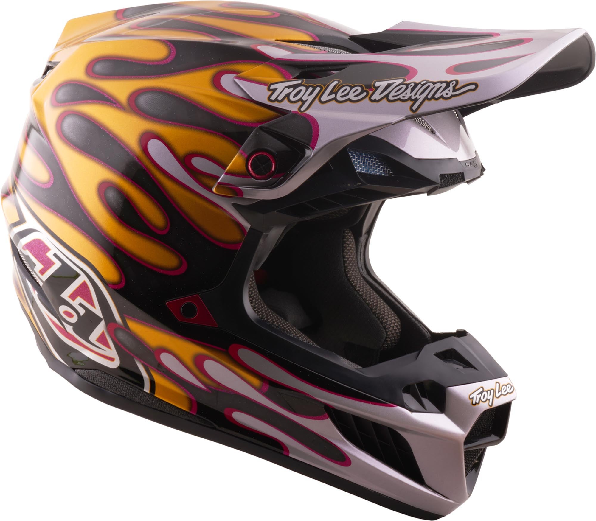 Troy Lee Designs SE5 Carbon MIPS Overspray Casco da motocross XXL (62/63) Figura 2