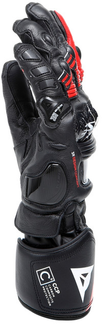 Dainese Druid 4 2.0 Gants de moto Noir/Rouge/Blanc XL Figure 4