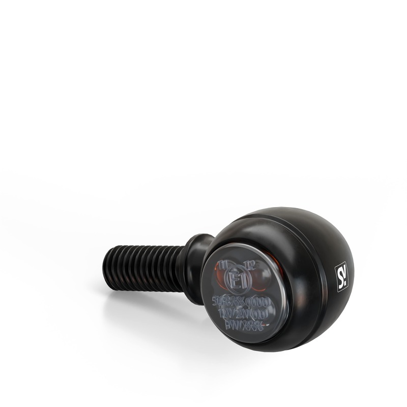 HIGHSIDER smart Circula-S Bakljus/Indikator Svart/Rök 3i1, E-godkänd (Par) Figur 3