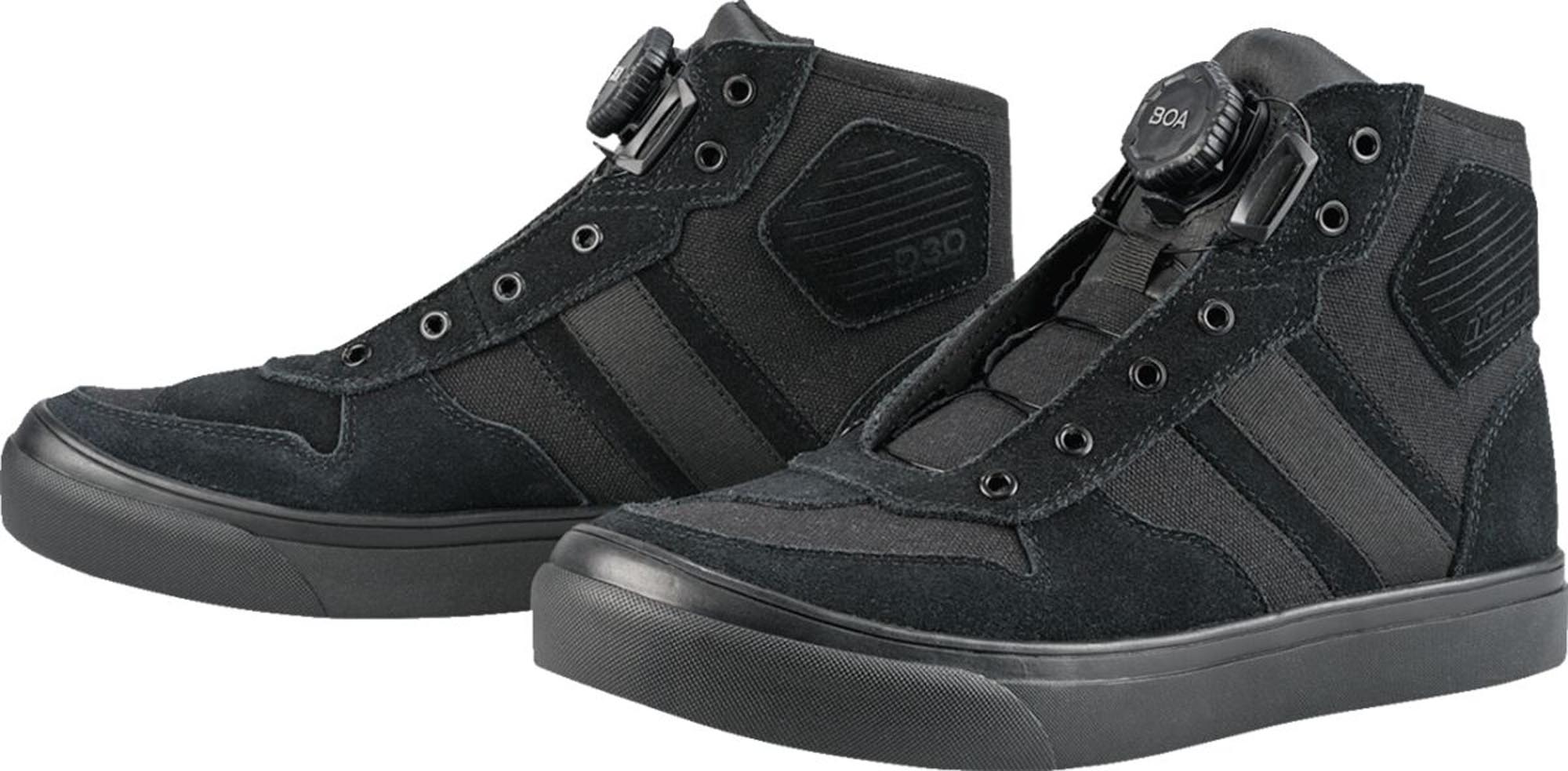 Icon Dog Days CE Motorrad Schuhe schwarz 43 Abbildung 2
