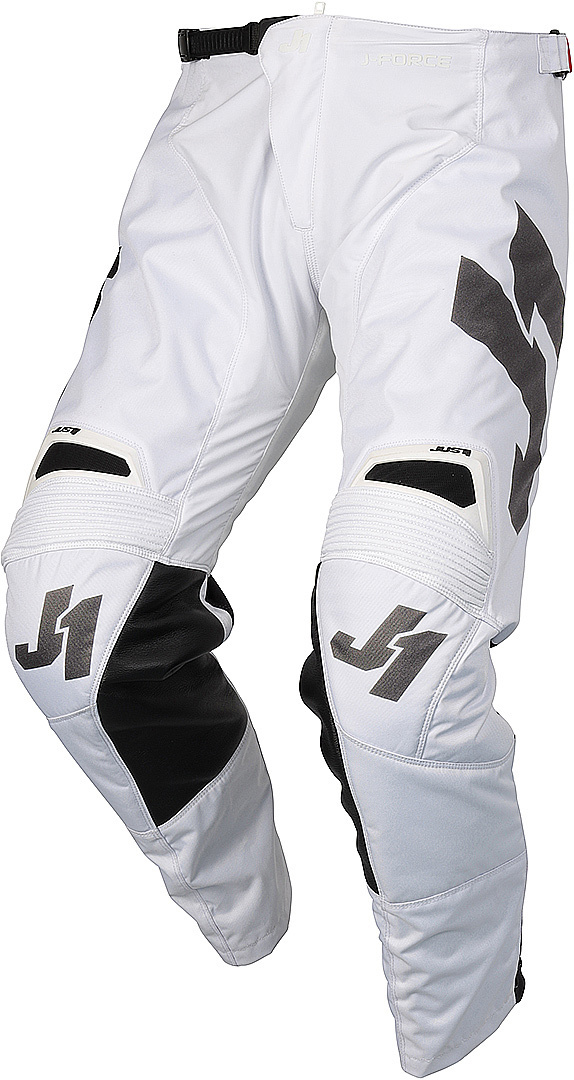 Just1 J-Force Terra Pantaloni de motocross alb/gri 44 Figura 1