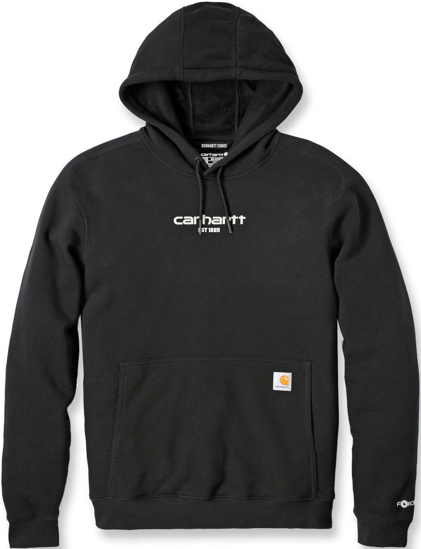 Carhartt Force Relaxed Fit Lightweight Logo Graphic Sweatshirt Sort L Figur 1