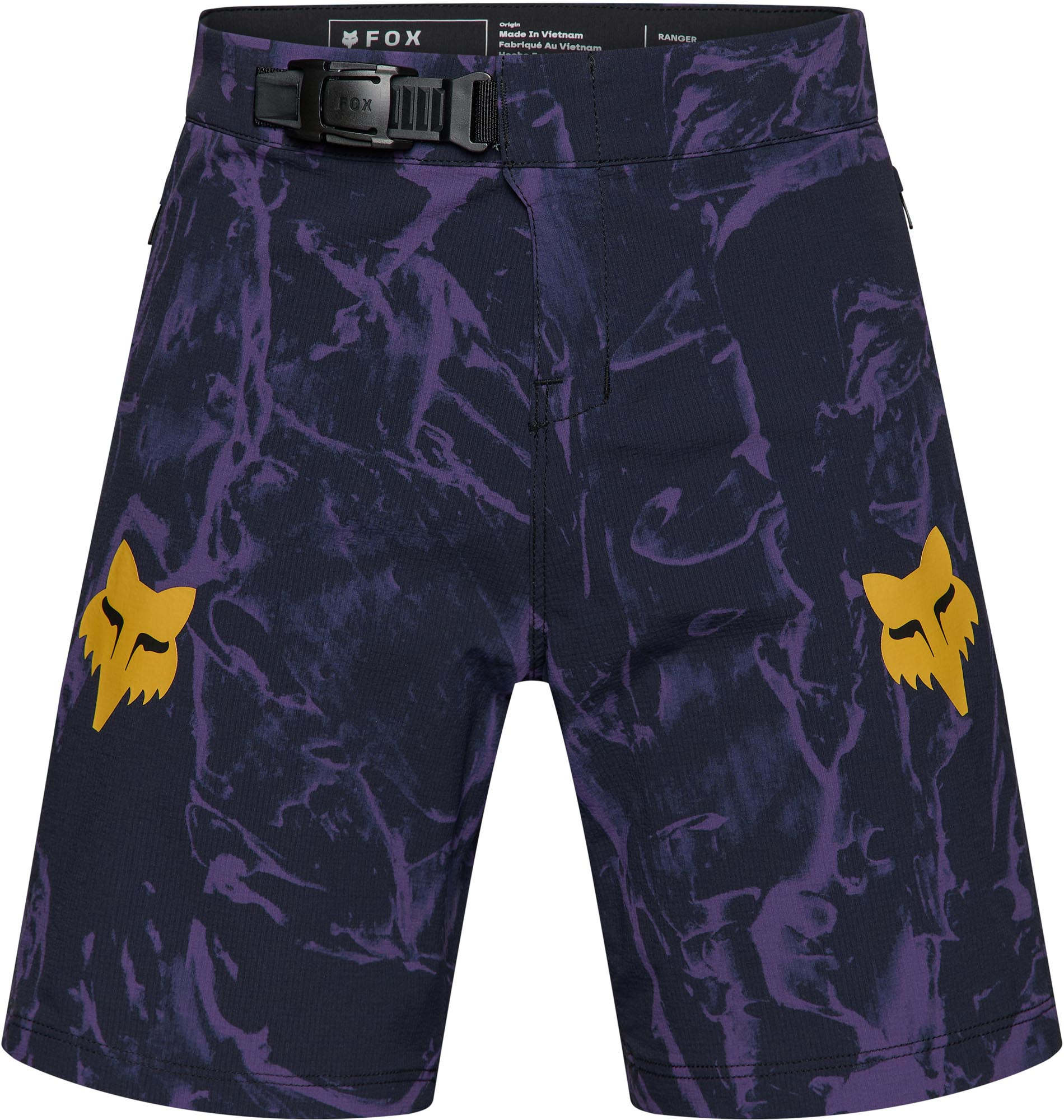 FOX Ranger Image Print Ungdomssykkelshorts lilla 26 Figur 1