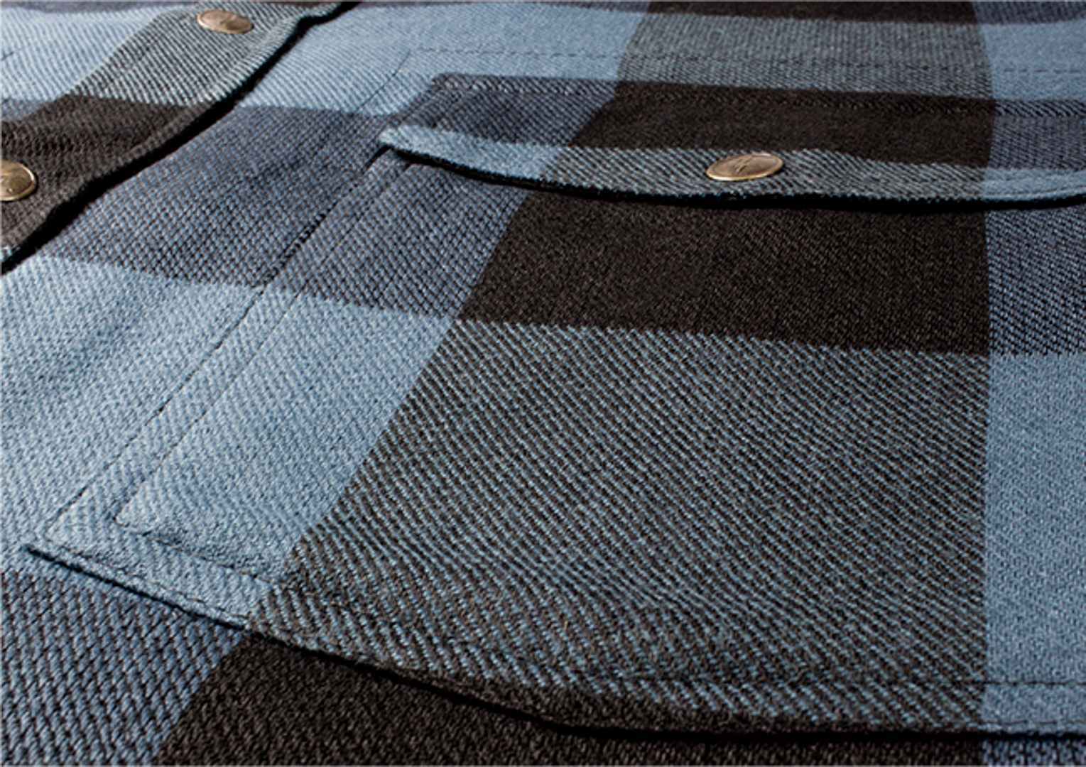 John Doe Motoshirt Koszula niebieski M Rysunek 8