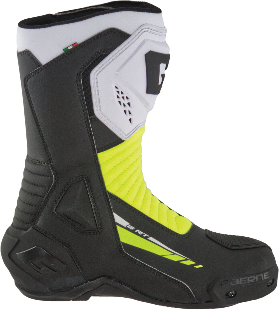 Gaerne GRT Motorcycle Boots black/white/yellow 48 Figure 4