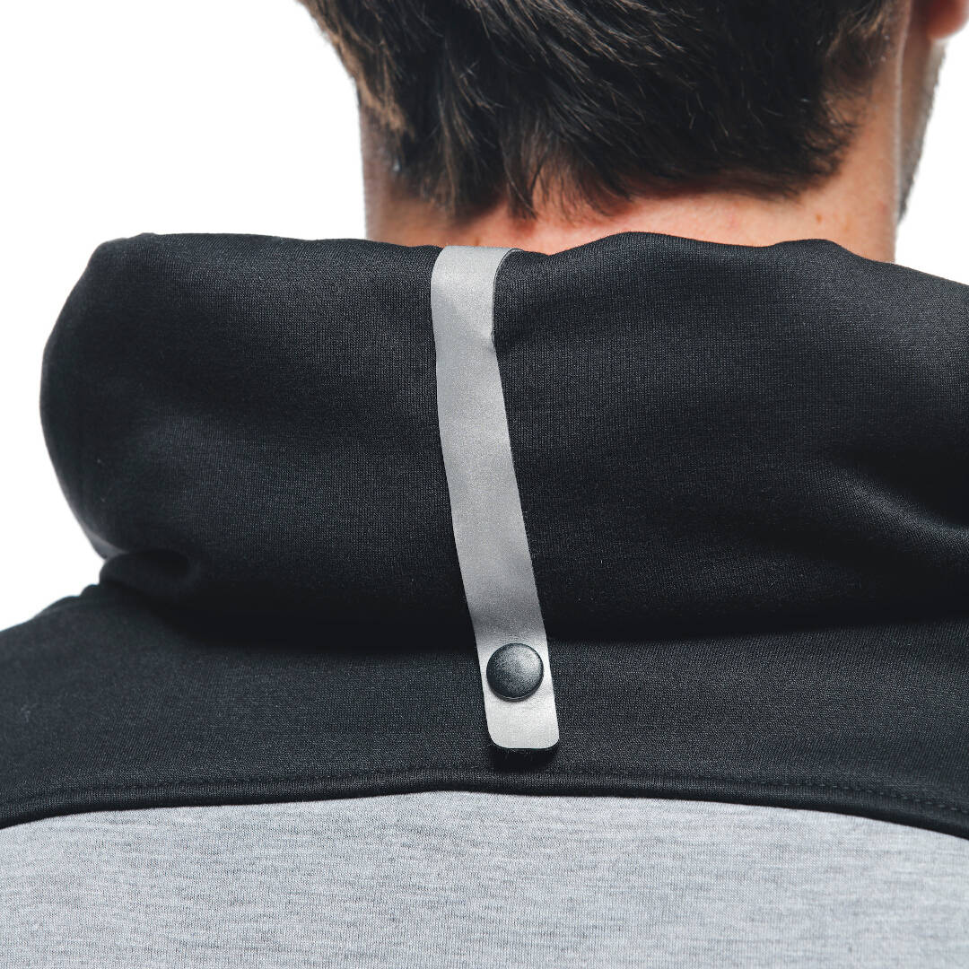 Dainese Daemon-X Safety 2.0 Motorcycle Zip Hoodie grey/black/red 46 Figure 6