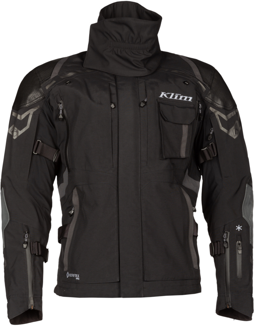 Klim Kodiak Motorcycle Textile Jacket black/grey 25 Figure 20