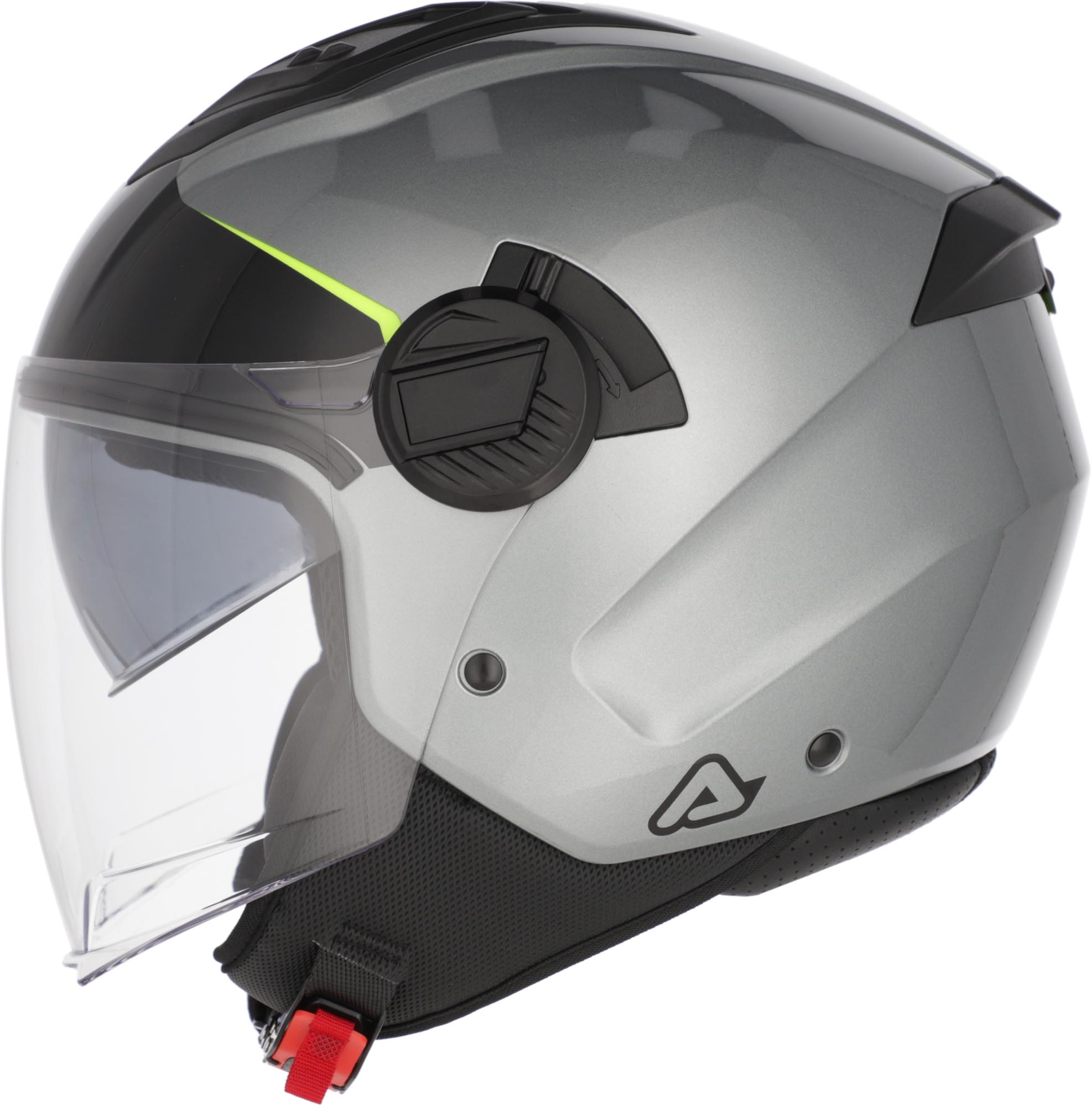 Acerbis Levante Logo Cască cu reacție argintiu/galben XL (60/61) Figura 3