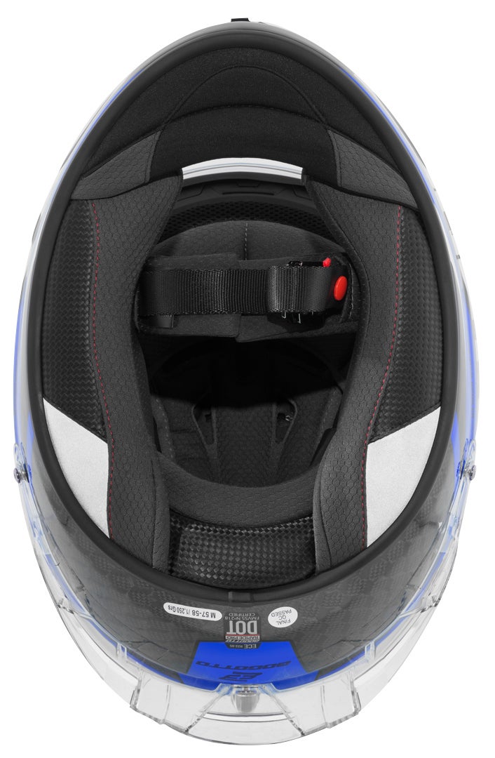 Bogotto FF104 SPN Helm blau/schwarz M Abbildung 10