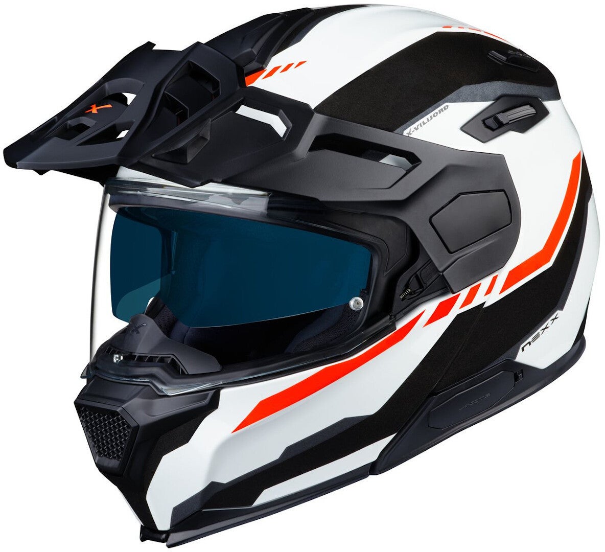 Nexx X.Vilijord Continental casco bianco/nero/rosso XXL (63/64) Figura 3