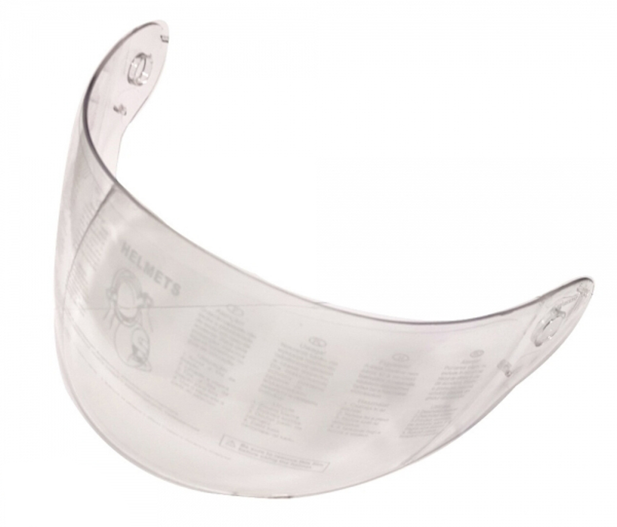 GIVI Junior 4 Fly Sol Visor Klart Figur 1