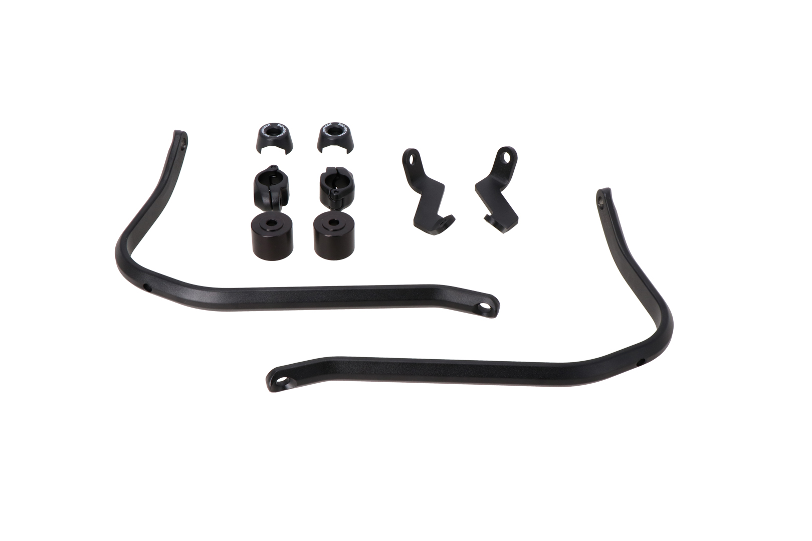 Kit de montare SW-Motech pentru apărătoare de mână - Negru. Yamaha XTZ660, BMW R 1150 GS. Figura 1