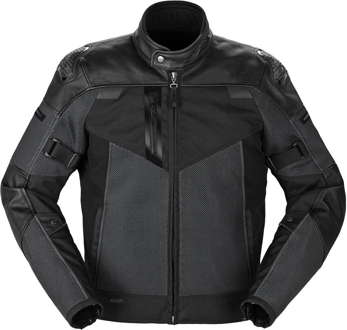 Spidi Vent Pro Motorcycle Leather Jacket black 48 Figure 1