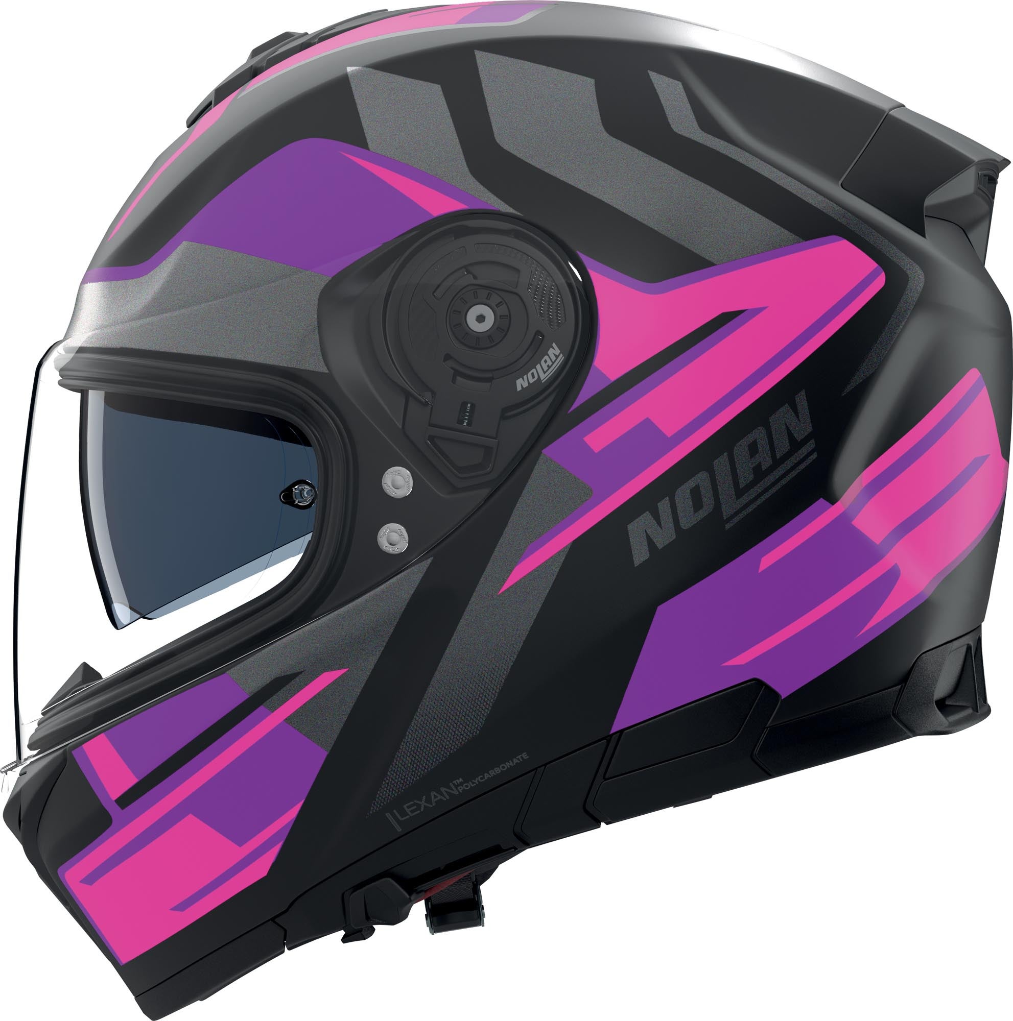 Nolan N80-8 Trittico Helm schwarz/pink XXL (64) Abbildung 2