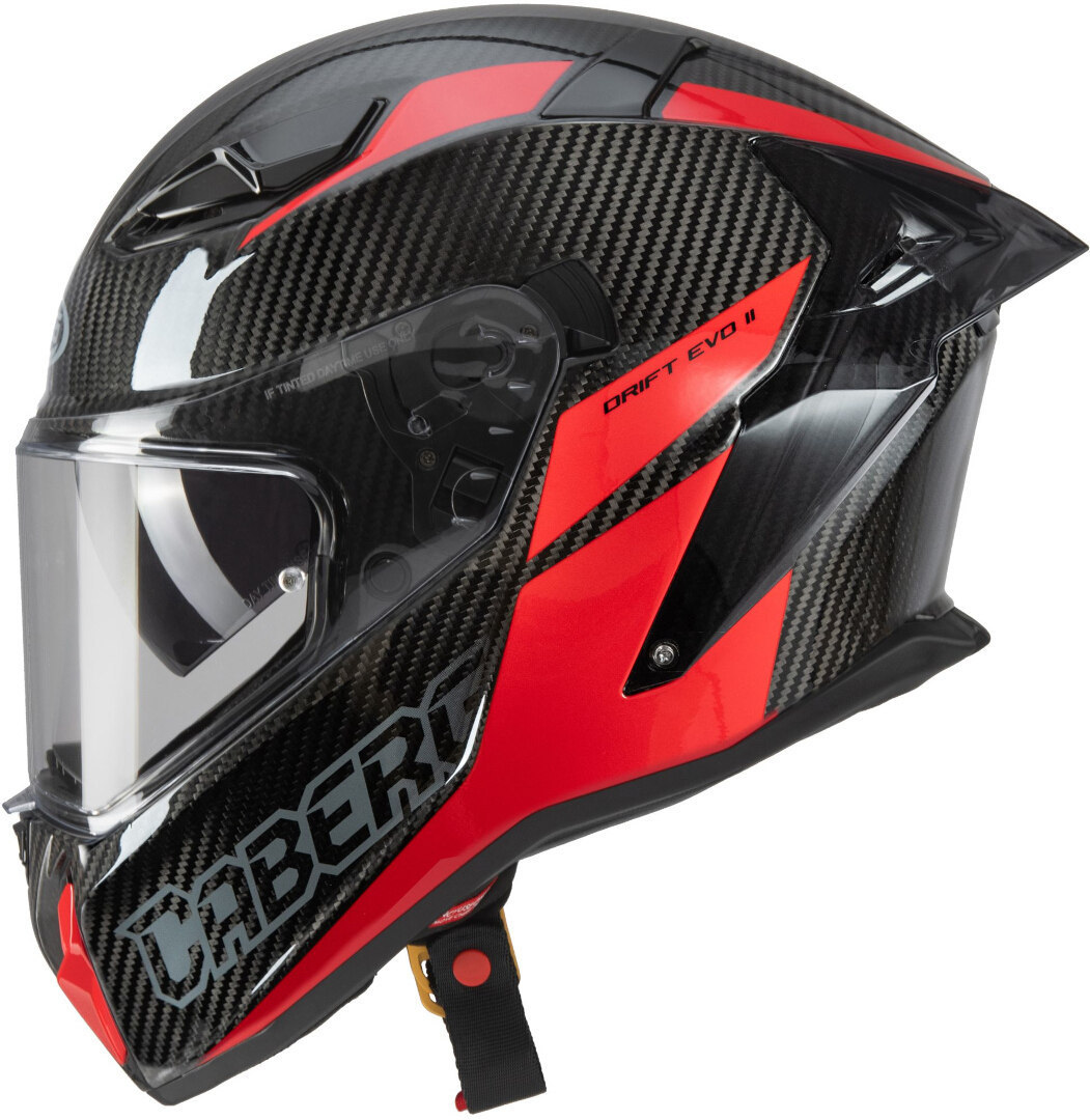 Caberg Drift Evo II Carbon Nova Casco nero/rosso XL (61/62) Figura 2