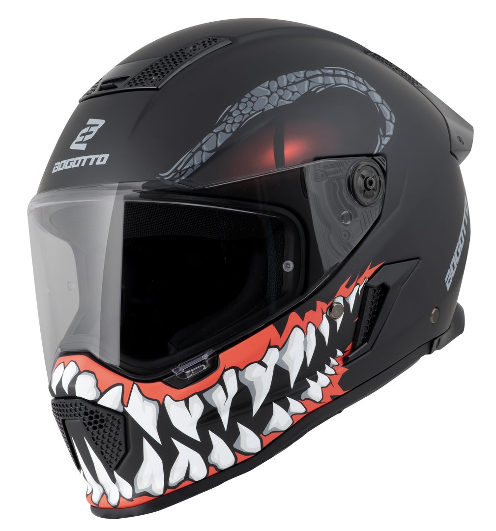 Side view of Bogotto Rapto Reptile Helmet
