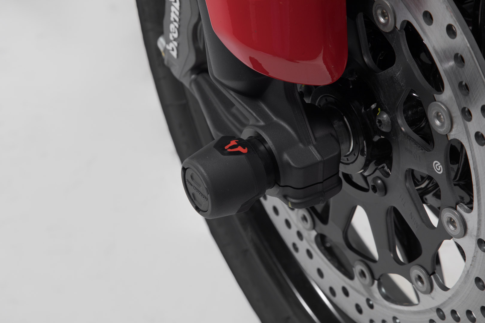 Set SW-Motech Slider pentru puntea față - Negru. Ducati Multistrada V4 / Hypermotard 950. Figura 5