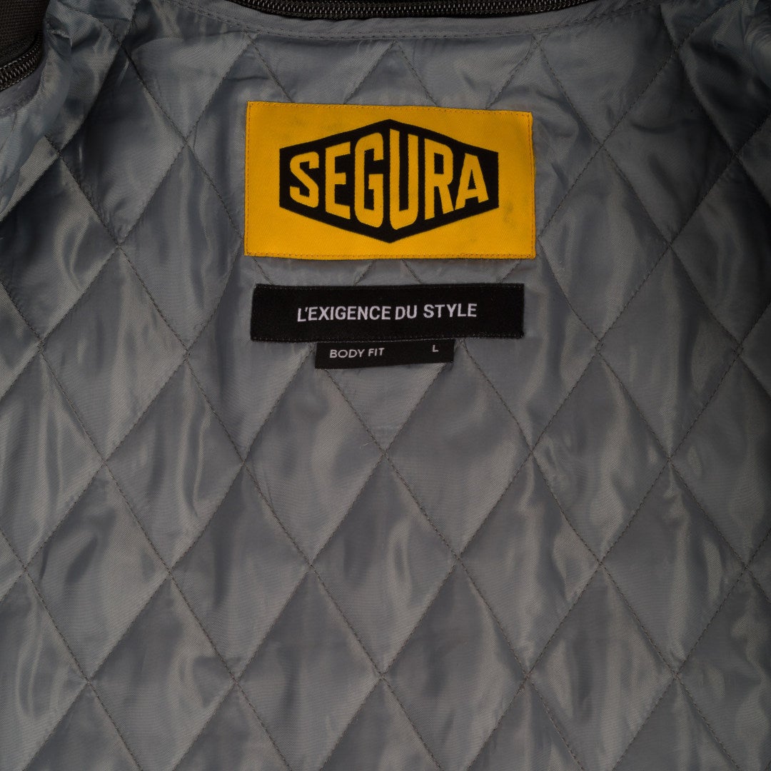 Segura Formula 機車皮夾克 黑色/黃色 4XL 圖7