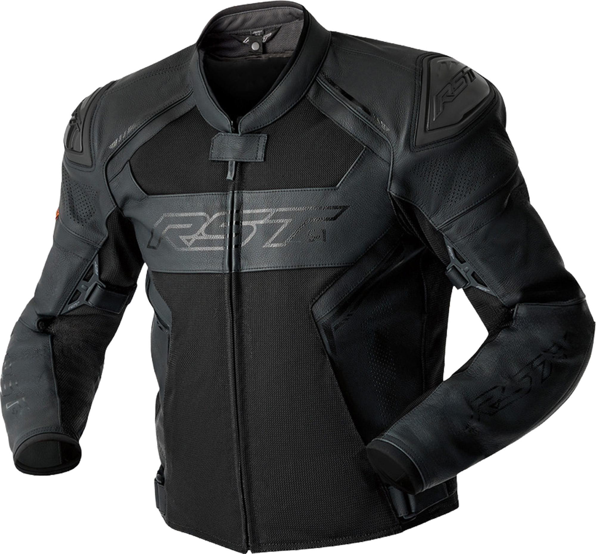 RST S1 Mesh D3O Motorrad Lederjacke 48 Abbildung 1