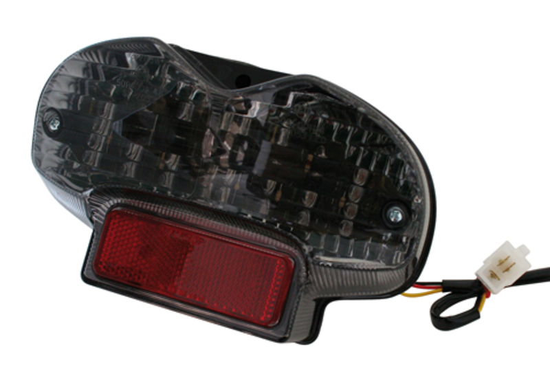 HIGHSIDER smart LED Baklykta Svart Suzuki Stil, E-Godkänd (1st) Figur 2