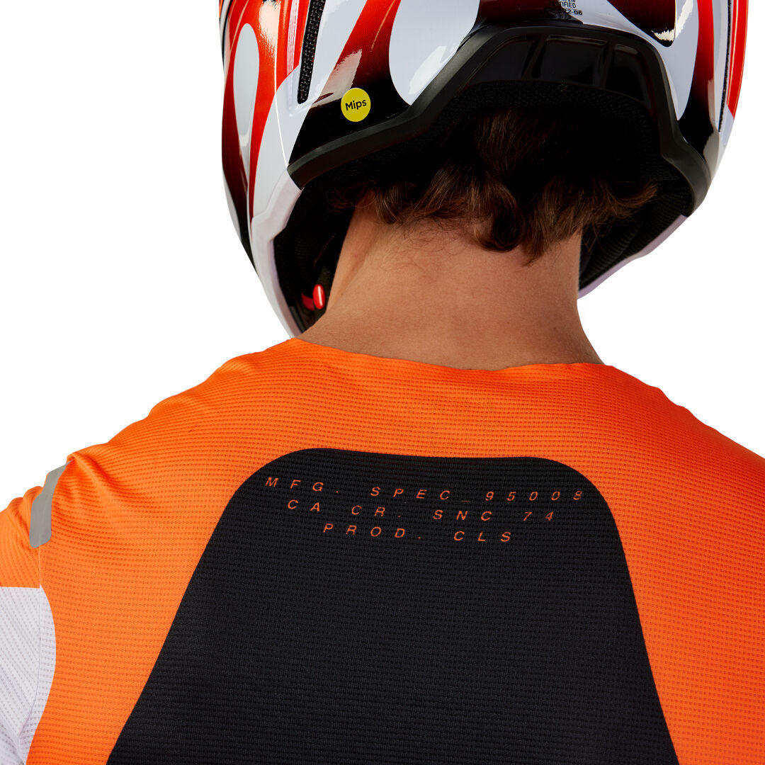 FOX Flexair Magnetic Motocross trøje orange/sort/hvid L Figur 2