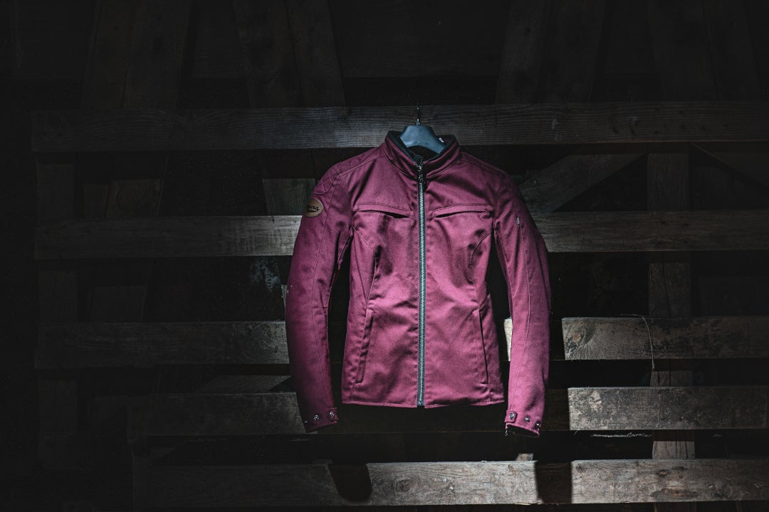 Side view of Segura Garrisson Ladies Motorcycle Textile Jacket