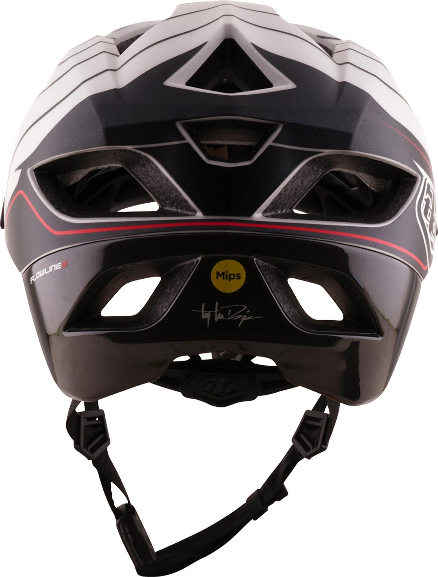 Troy Lee Designs Flowline SE MIPS Dipped Bicycle Helmet white/black XL-XXL (60/63) Figure 5