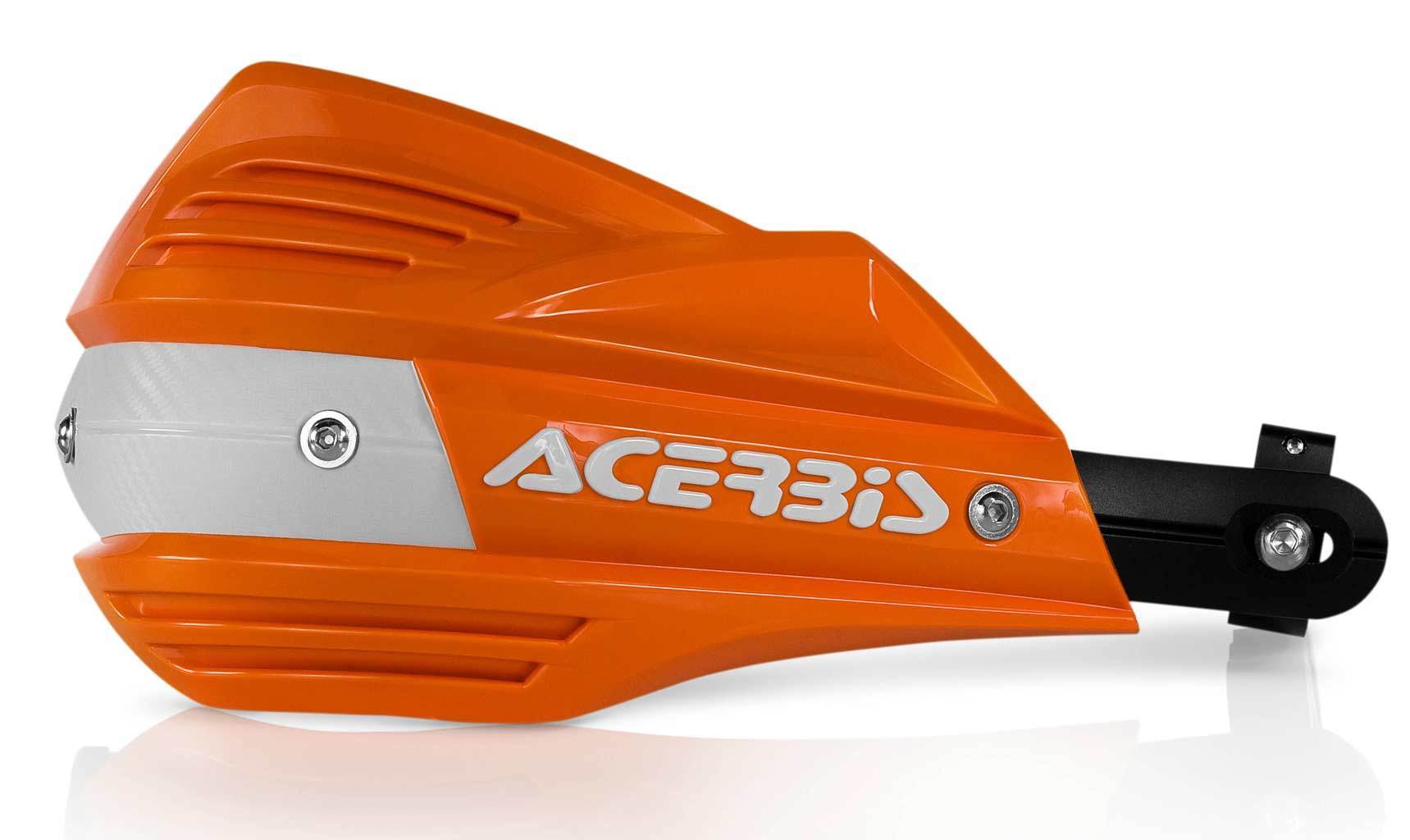 Acerbis X-Factor Protecție pentru mână Alb/portocaliu Figura 1