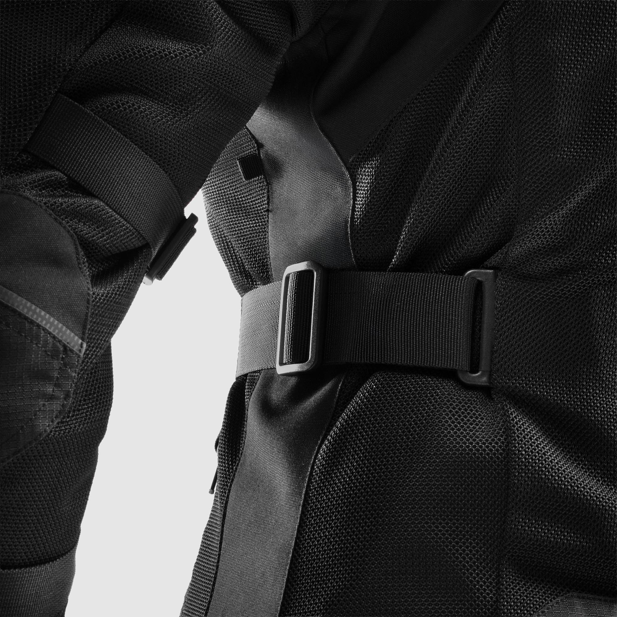 Side view of Rebelhorn Scandal 3 Ladies Motorcycle Textile Jacket