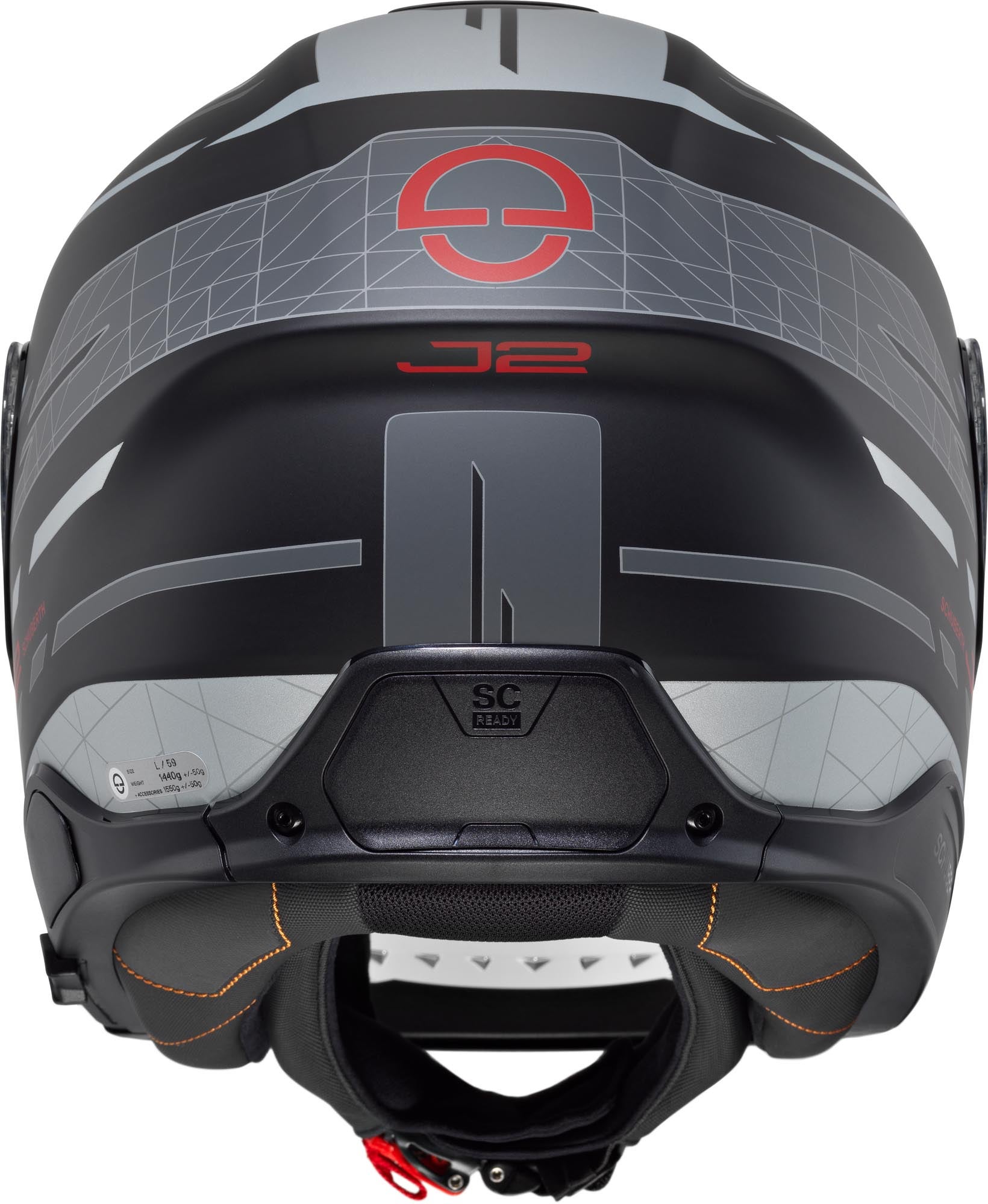 Schuberth J2 Nova Straalhelm grijs XXXL (65) Figuur 4