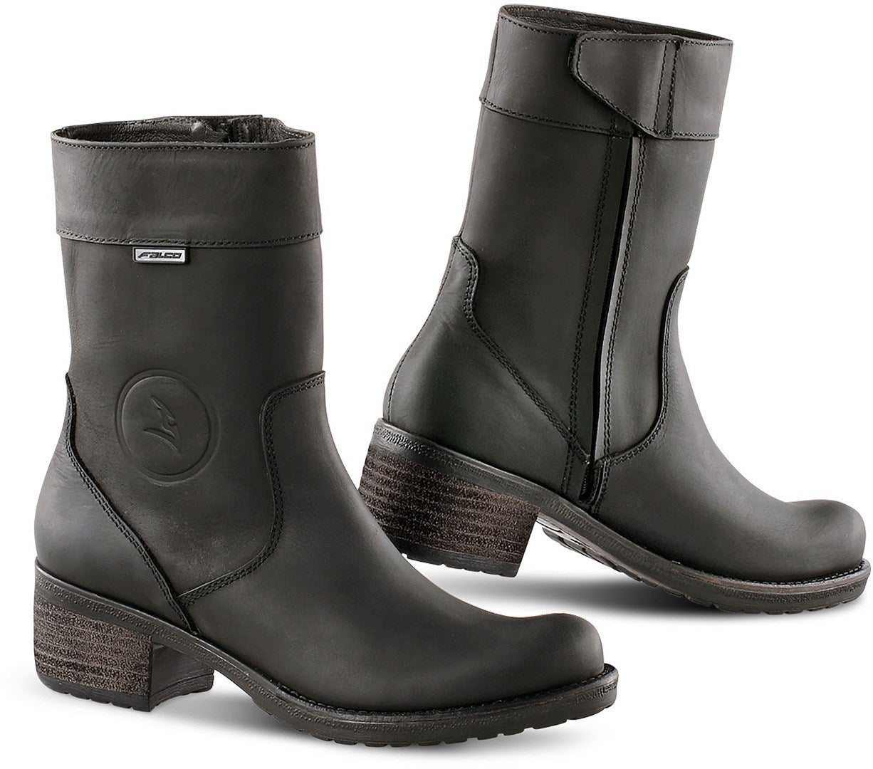 Falco Ayda 2 Botas de moto mujer negro 39 Figura 1