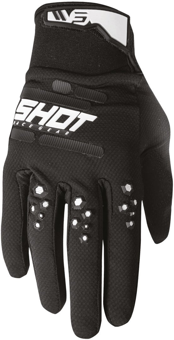 Shot Vision Motokrosové rukavice černá 11 Obrázek 1