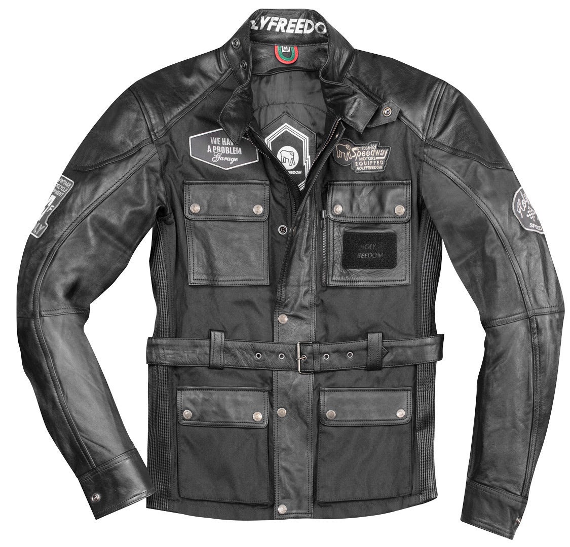 HolyFreedom Quattro TL jaqueta de couro/têxtil motocicleta Artigo principal Figura 1