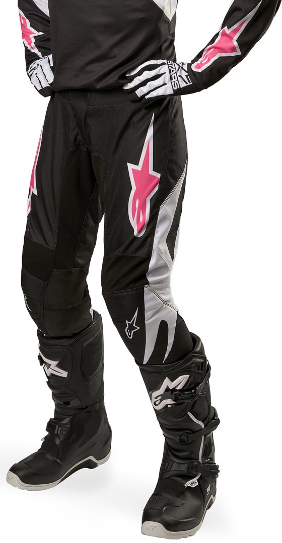 Alpinestars Stella Fluid Motocross Bukser til damer Sort/hvid 28 Figur 4