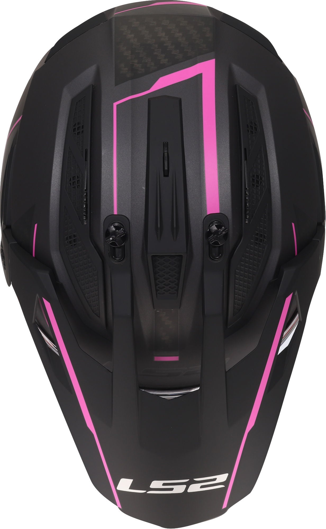 LS2 MX702 Pioneer II Atron Enduro čelada siva/roza S (55/56) Slika 3