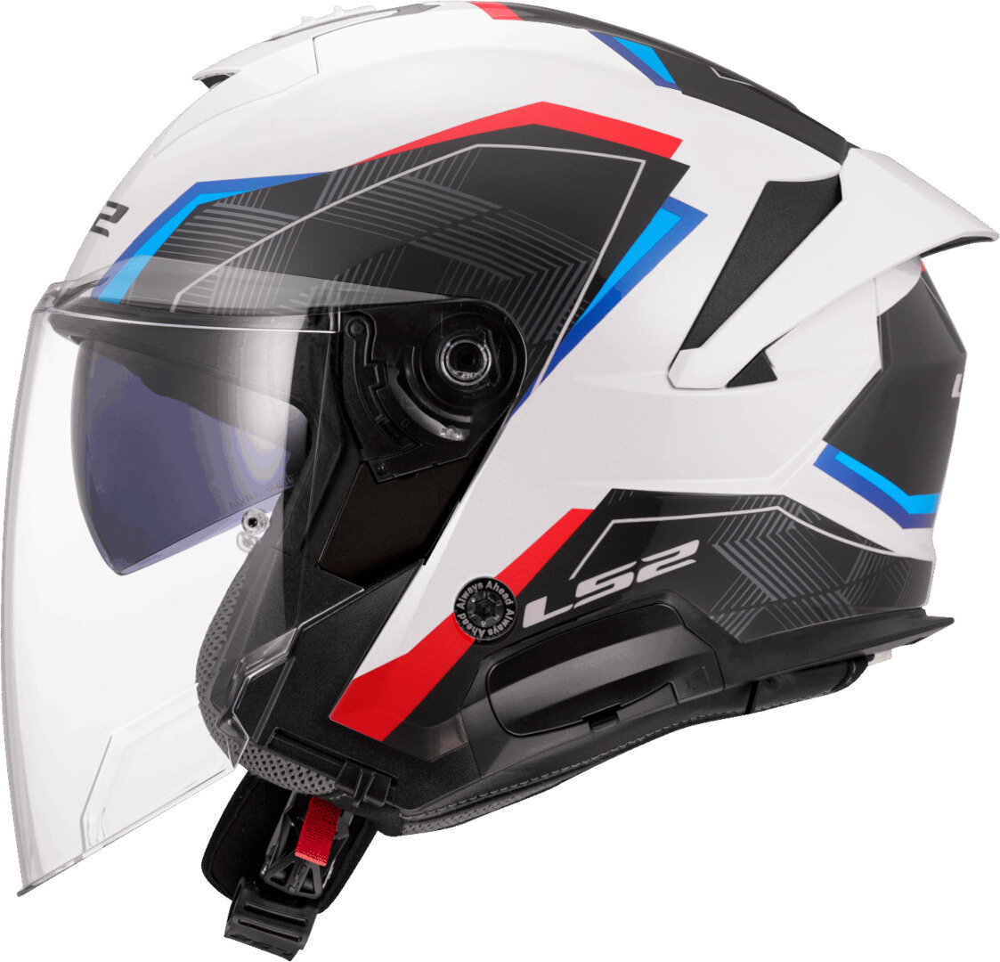always ahead ls2 helmets FF352 Writed Full Face Helmet Phoenix Probiking approved quick release chin strap for secure closure LS2 Assault Techy Helmet