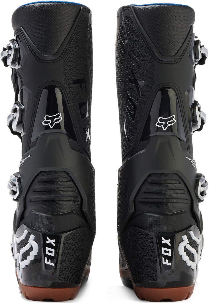 FOX Motion X Bottes de motocross imperméables noir/marron 10 Figure 4