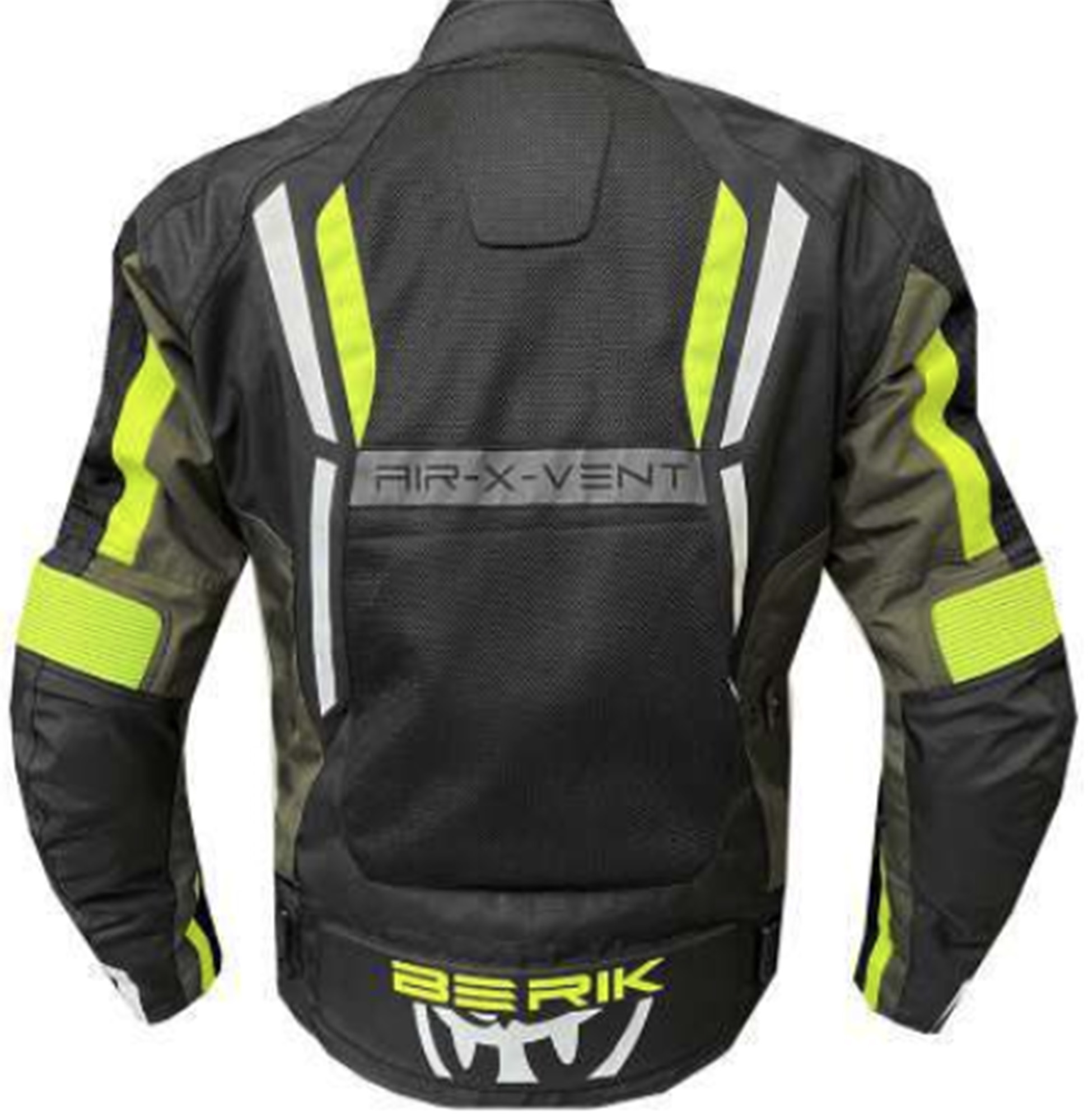 Berik Lalxa Veste Textile moto Noir/Jaune/Vert 58 Figure 2