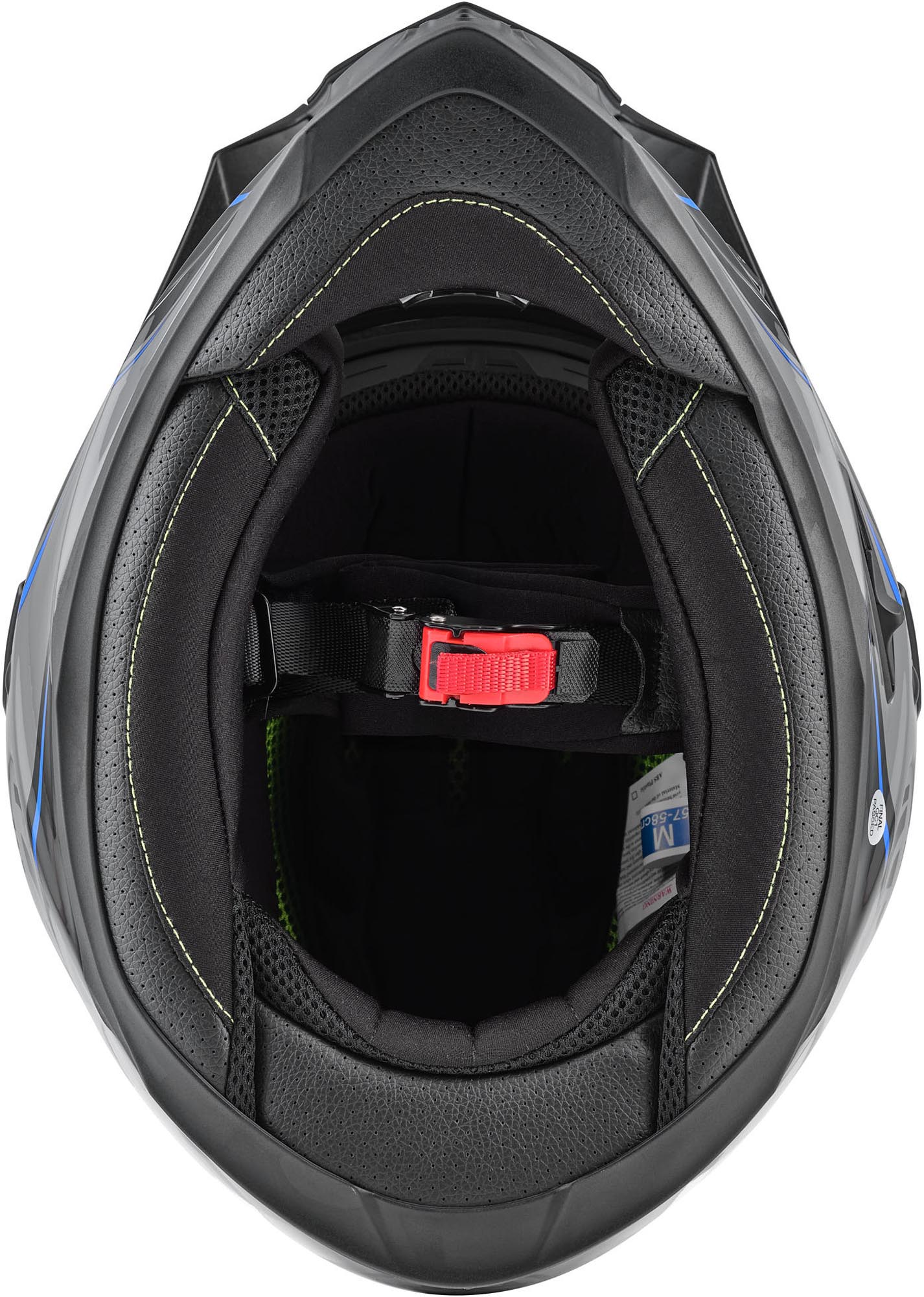 Berik MX313 Volstom Adventure Pro Enduro Helm grau/blau L Abbildung 8