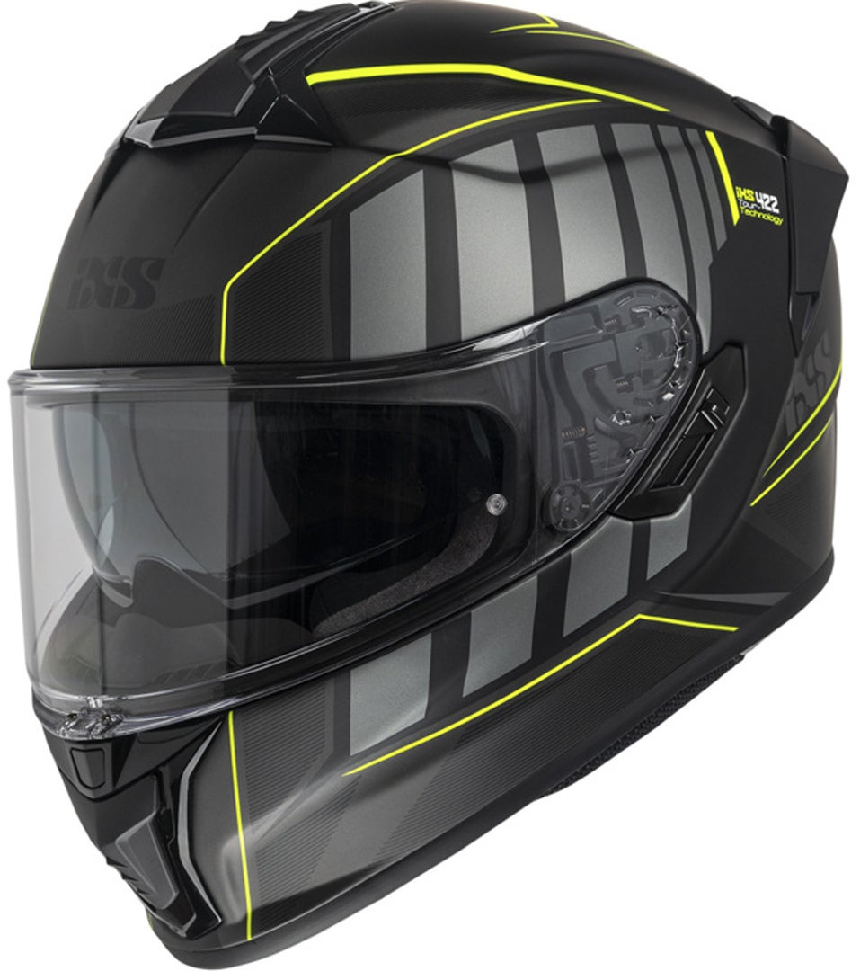 IXS iXS422 FG 2.16 SV Helmet black matt/yellow M (57/58) Figure 1