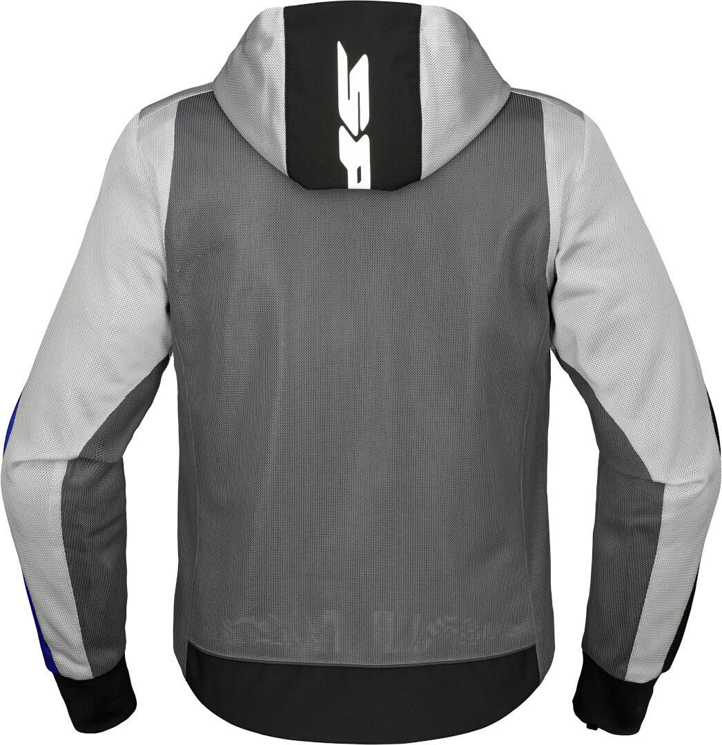 Spidi Net Hanorac de motocicletă Negru/Gri/Albastru S Figura 2