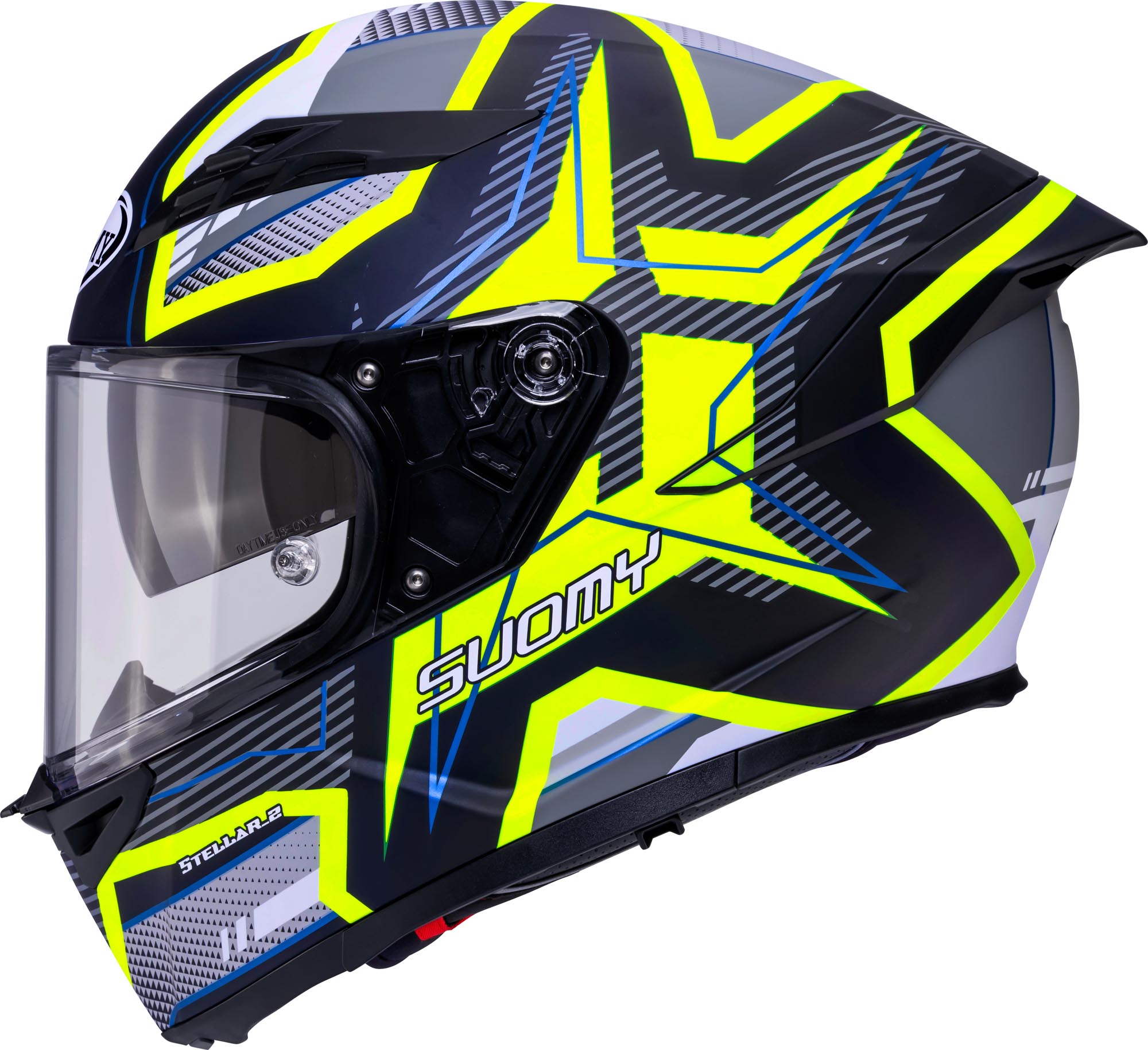 Suomy Stellar 2 Blackstar Helmet black/yellow S (55/56) Figure 2